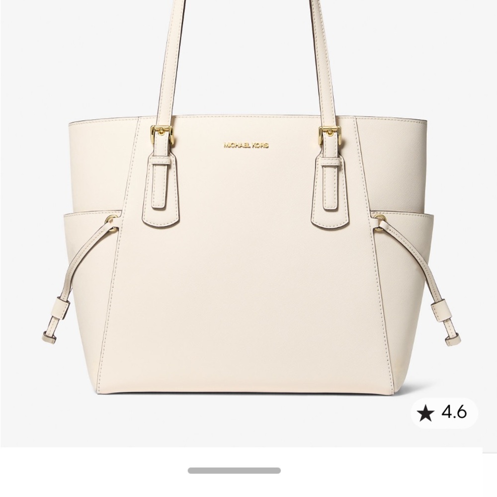 NWT Michael Kors Elegant Optic White Tote